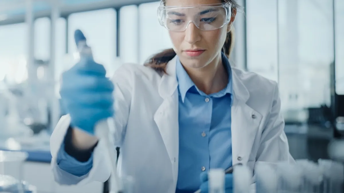 Laboratory DNA testing medium