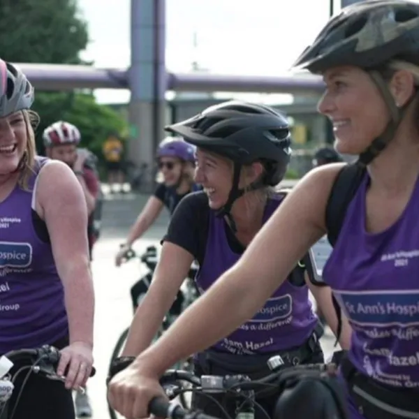 Crystal Health Group sponsored bike ride