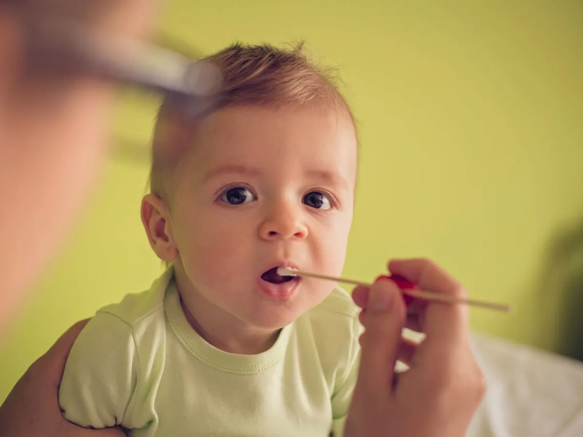 DNA paternity test mouth swab