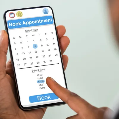 Online drug DNA test appointment booking