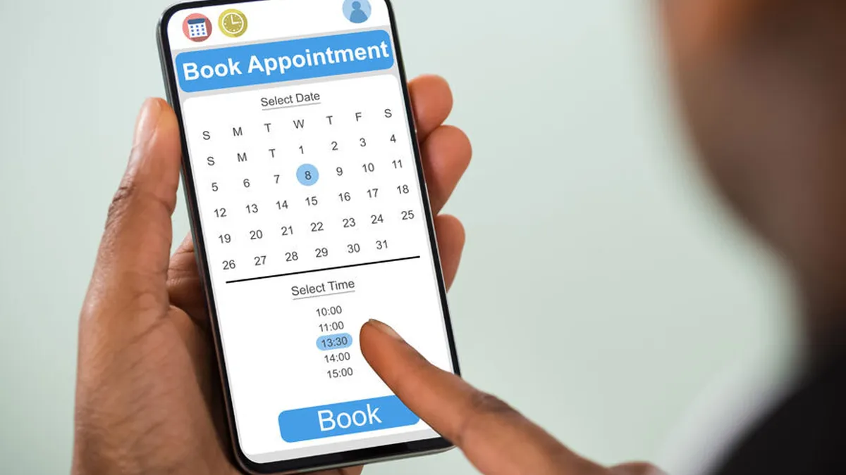 Online drug DNA test appointment booking