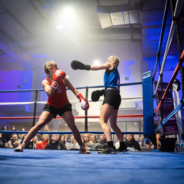 Olivia charity boxing match