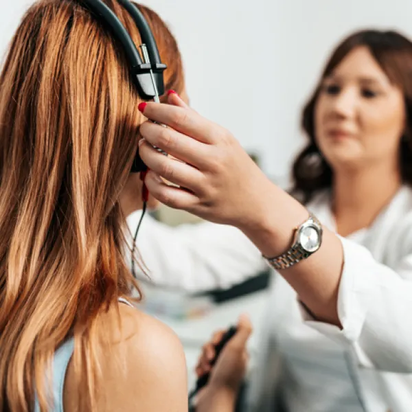London medical hearing test