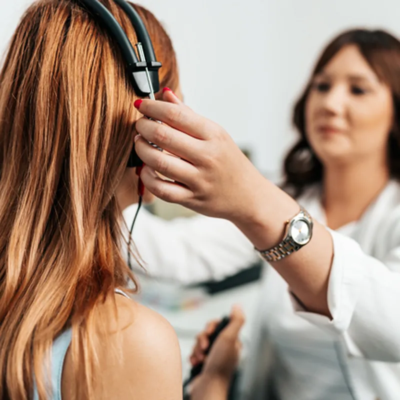 London medical hearing test