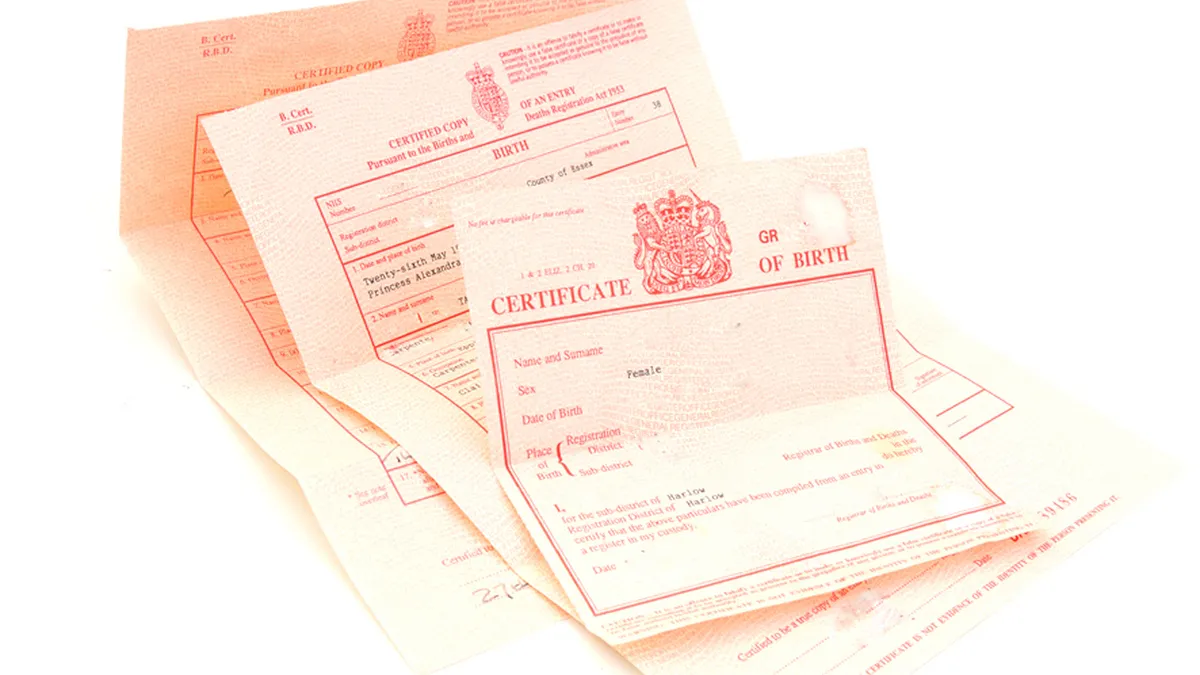 DNA Testing Birth Certificate