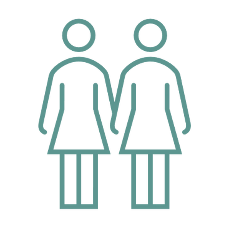 Twin DNA testing icon