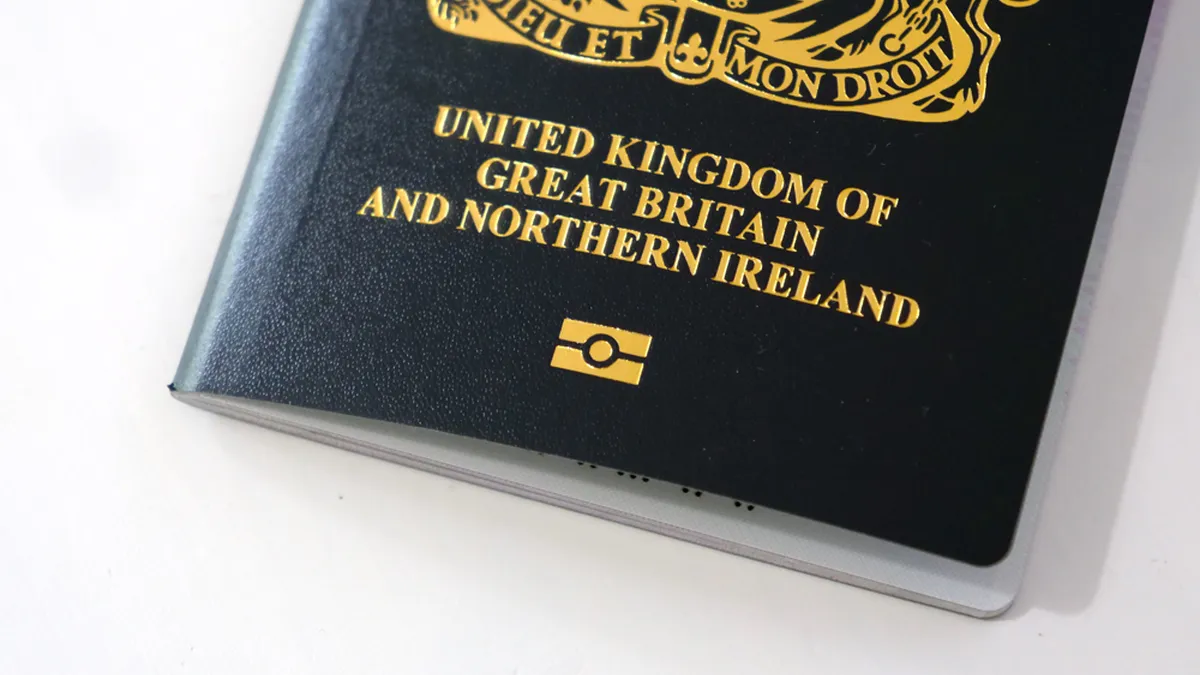 UK passport for Immigration DNA test